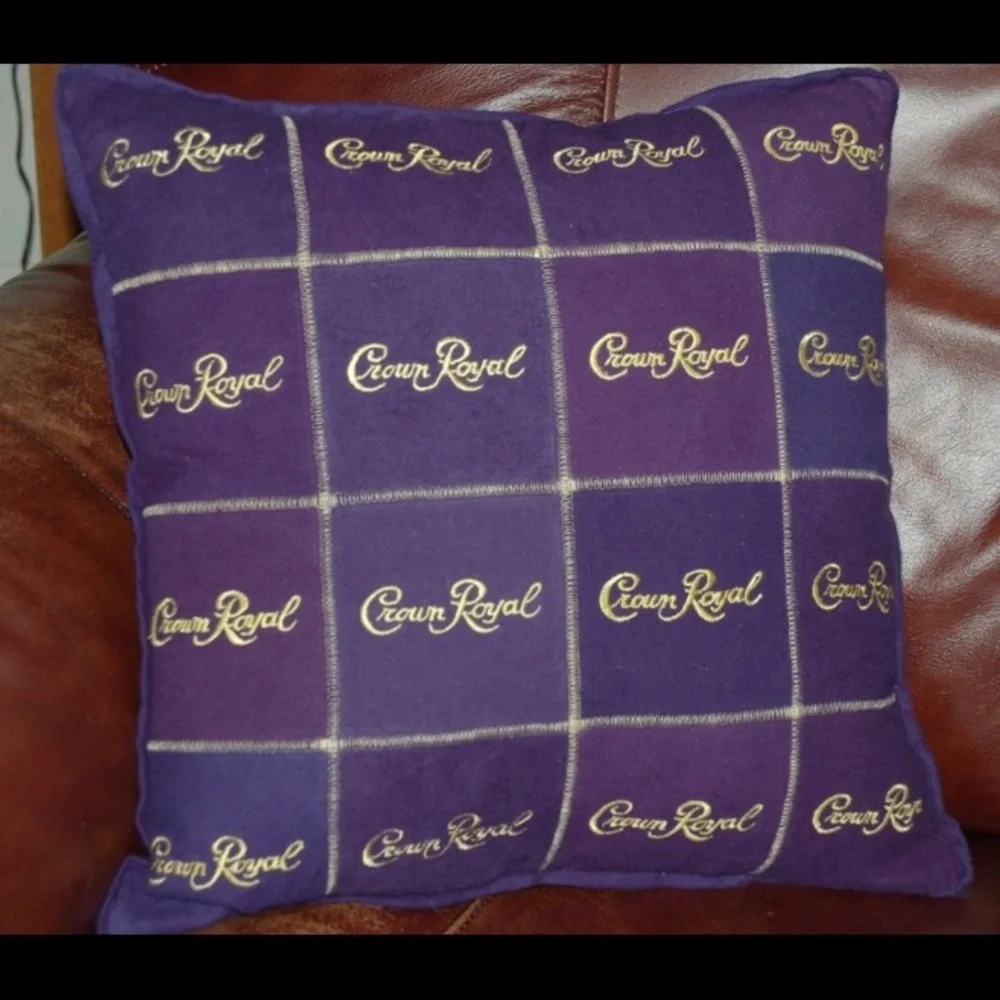 8 BAGS CROWN ROYAL Choose Colors Royal Blue Peach Green Black Tan Gold